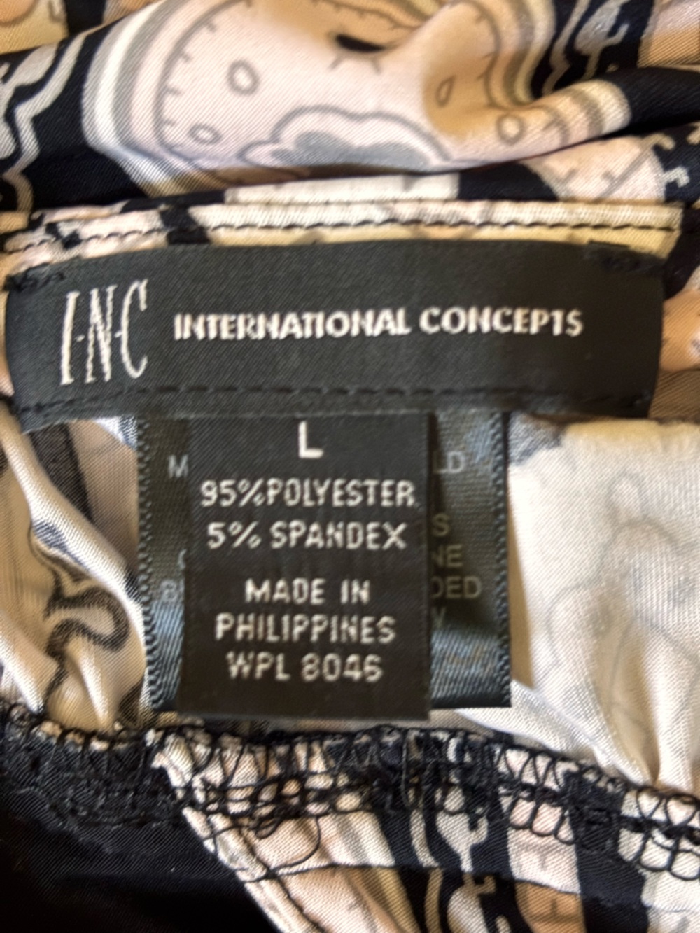 INC International Concepts Baroque Paisley Babydoll Maxi Dress Black,
Large NWT - Picture 5 of 8